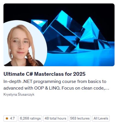 Udemy kurz C#